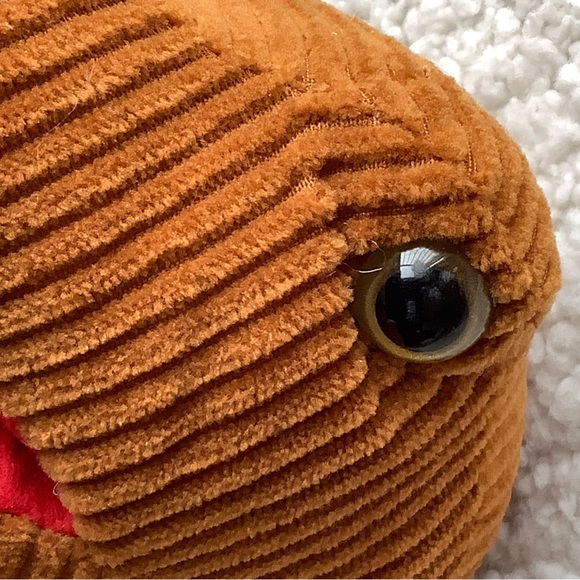 Naturally Kids 2022 Corduroy Brown T-Rex Dinosaur Plush Stuffed Animal Toy - Picture 7 of 14